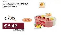 Prezzemolo e Vitale Elite vaschetta fragola e limone offerta