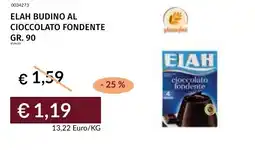 Prezzemolo e Vitale Elah budino al cioccolato fondente offerta