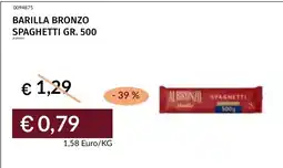 Prezzemolo e Vitale Barilla Bronzo Spaghetti offerta