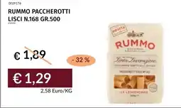 Prezzemolo e Vitale Rummo paccherotti lisci offerta