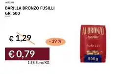 Prezzemolo e Vitale Barilla Bronzo Fusilli offerta