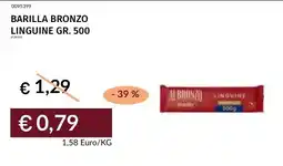 Prezzemolo e Vitale Barilla Bronzo linguine offerta