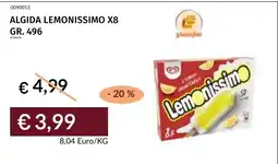 Prezzemolo e Vitale Algida Lemonissimo offerta
