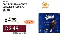 Prezzemolo e Vitale Baci Perugina Gelato Classico Stecco offerta