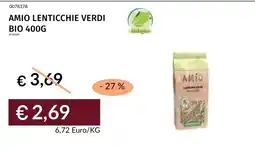 Prezzemolo e Vitale Amio lenticchie verdi offerta