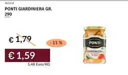 Prezzemolo e Vitale Ponti giardiniera offerta