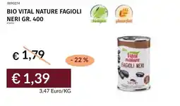 Prezzemolo e Vitale Vital nature Fagioli Neri offerta
