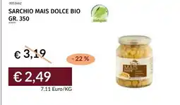 Prezzemolo e Vitale Sarchio mais dolce bio offerta