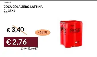 Prezzemolo e Vitale Coca Cola Zero lattina offerta