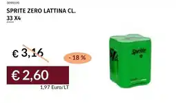 Prezzemolo e Vitale Sprite Zero Lattina offerta