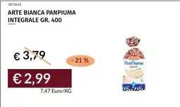 Prezzemolo e Vitale Arte bianca PanPiuma integrale offerta