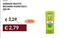 Prezzemolo e Vitale Garnier Fructis Balsamo Hydra Ricci offerta