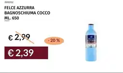 Prezzemolo e Vitale Felce Azzurra bagносchiuma cocco offerta
