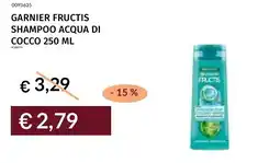 Prezzemolo e Vitale Garnier Fructis Shampoo Acqua di Cocco offerta