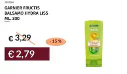 Prezzemolo e Vitale Garnier Fructis Balsamo Hydra Liss offerta