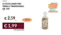 Prezzemolo e Vitale Taralli tradizionali offerta