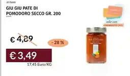 Prezzemolo e Vitale Giu Giu Pate di Pomodoro Secco offerta