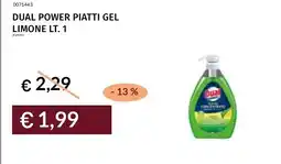 Prezzemolo e Vitale Dual Power piatti gel limone offerta