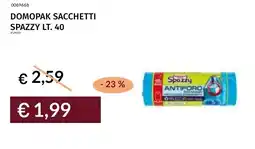 Prezzemolo e Vitale Domopak sacchetti Spazzy offerta