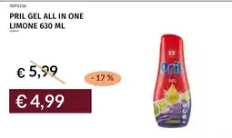Prezzemolo e Vitale Pril gel all in one limone offerta