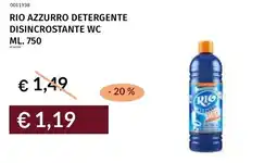 Prezzemolo e Vitale Rio azzurro detergente disincrostante wc offerta