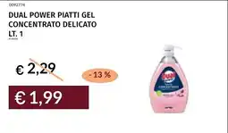 Prezzemolo e Vitale Dual power piatti gel concentrato delicato offerta