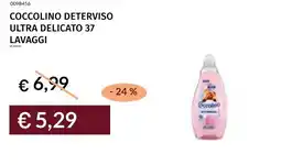 Prezzemolo e Vitale Coccolino detersivo ultra delicato offerta