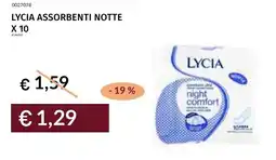 Prezzemolo e Vitale Lycia assorbenti notte offerta