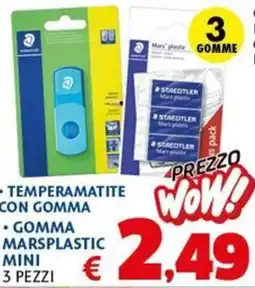 Europlanet Casa Temperamatite con gomma offerta