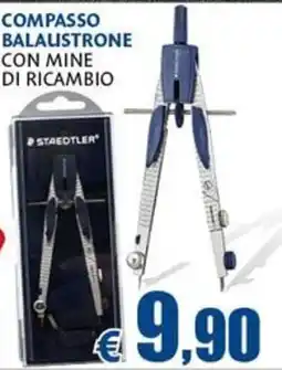 Europlanet Casa Compasso balaustone Staedtler offerta