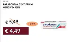 Prezzemolo e Vitale Parodontax dentifricio gengive+ offerta