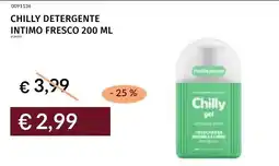 Prezzemolo e Vitale Chilly detergente intimo fresco offerta