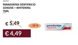 Prezzemolo e Vitale Parodontax dentifricio gengive + whitening offerta