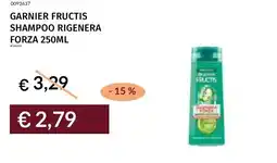 Prezzemolo e Vitale Garnier Fructis Shampoo Rigenera Forza offerta
