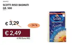 Prezzemolo e Vitale Scotti Riso Basmati offerta