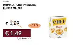 Prezzemolo e Vitale Parmalat Chef Panna da cucina offerta