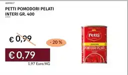 Prezzemolo e Vitale Petti pomodori pelati interi offerta