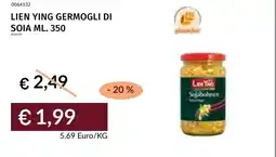 Prezzemolo e Vitale Lien Ying germogli di soia offerta