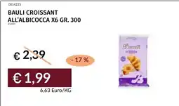Prezzemolo e Vitale Bauli croissant all'albicocca offerta
