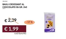 Prezzemolo e Vitale Bauli croissant al cioccolato offerta