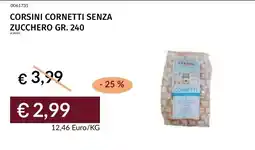 Prezzemolo e Vitale Corsini cornetti senza zucchero offerta