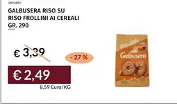 Prezzemolo e Vitale Galbusera riso su riso frollini ai cereali offerta