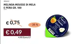 Prezzemolo e Vitale Melinda mousse di mela e pera offerta