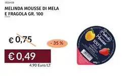 Prezzemolo e Vitale Melinda mousse di mela e fragola offerta