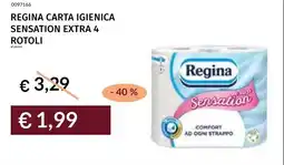 Prezzemolo e Vitale Regina carta igienica sensation extra offerta
