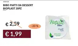 Prezzemolo e Vitale Bibo piatti da dessert offerta