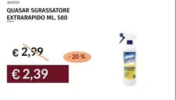 Prezzemolo e Vitale Quasar sgrassatore extrarapido offerta