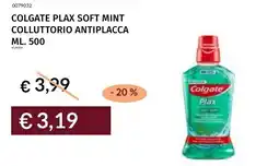 Prezzemolo e Vitale Colgate Plax Soft Mint Colluttorio Antiplacca offerta