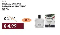 Prezzemolo e Vitale Proraso balsamo dopobarba protettivo offerta