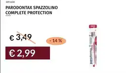 Prezzemolo e Vitale Parodontax spazzolino complete protection offerta